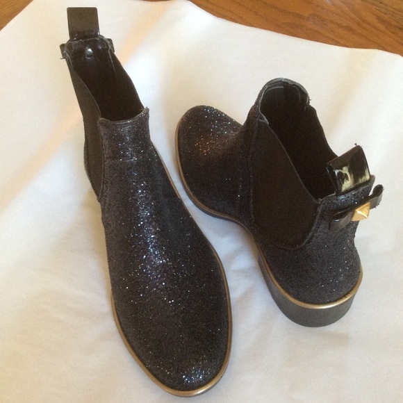kate spade Shoes - Kate Spade Glitter Sparkly Chelsea Ankle Booties